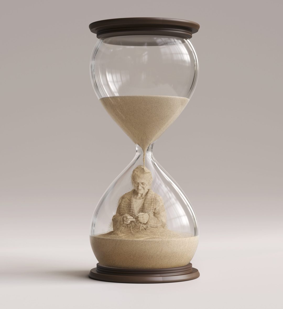 o-tempo-esta-se-esgotando-conceito-com-ampulheta